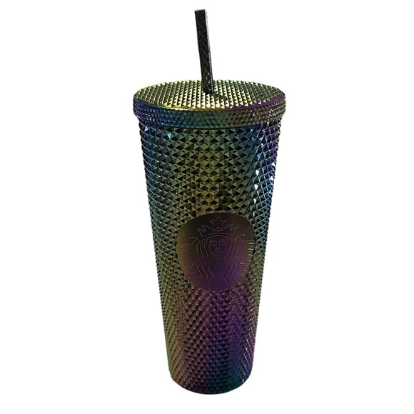 Starbucks Other - Starbucks Oil Slick Studded Venti Tumbler